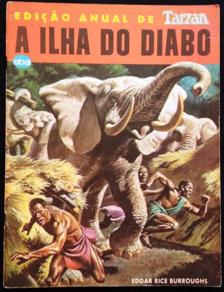 EDIÇÃO ANUAL DE TARZAN - A ILHA DO DIABO