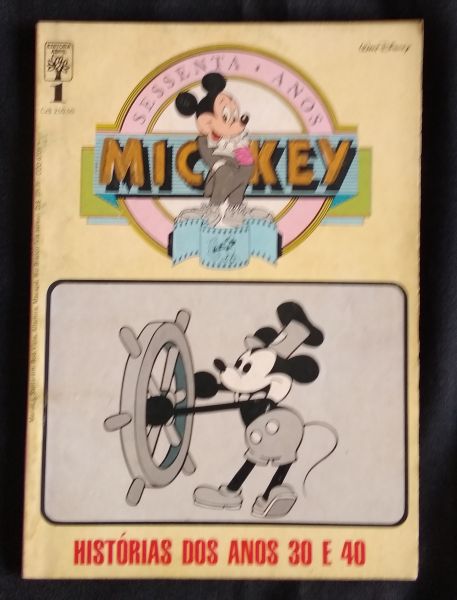 60 ANOS DO MICKEY n° 1 ao 3 - Completo