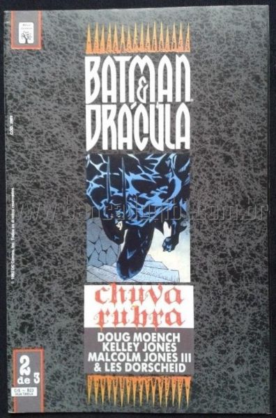 BATMAN & DRÁCULA: CHUVA RUBRA N° 1 AO 3 - Completa