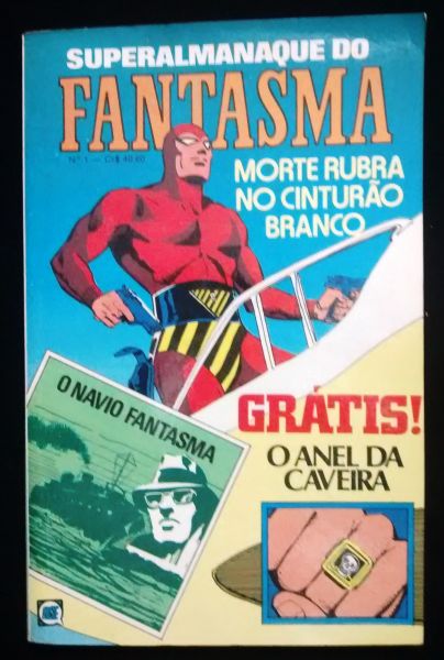 SUPERALMANAQUE DO FANTASMA Nº 001