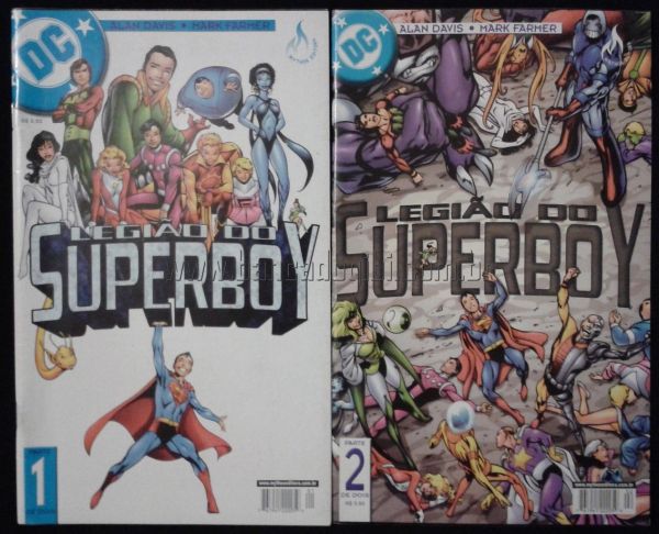 LEGIÃO DO SUPERBOY n° 1 e 2 - Completa