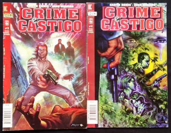 CRIME E CASTIGO n° 1 ao 4 - COMPLETO