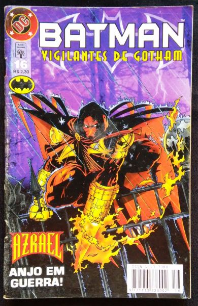 BATMAN VIGILANTES DE GOTHAM n° 016 - Azrael