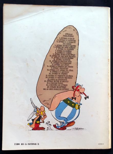 ASTERIX , O GAULÊS N° 002 - E CLEÓPATRA