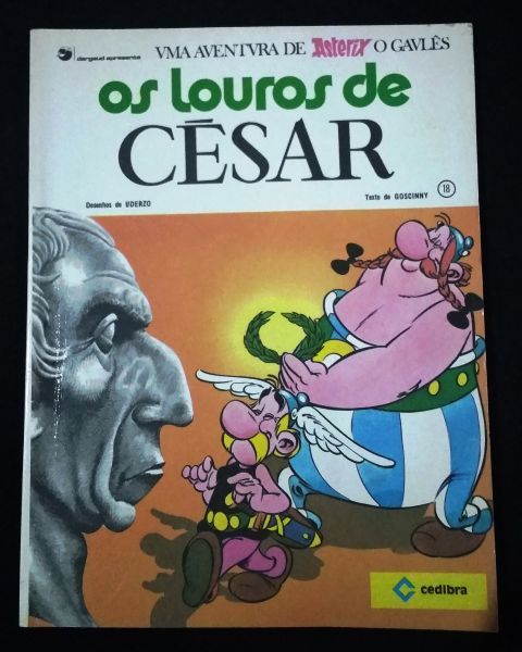 ASTERIX , O GAULÊS N° 018 - OS LOUROS DE CESAR