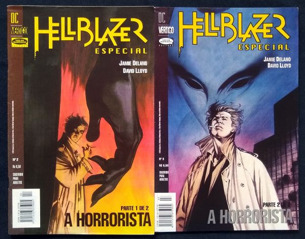 HELLBLAZER ESPECIAL  - A HORRORISTA PARTE 1 E 2 - COMPLETO