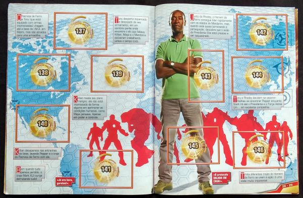 ALBUM LIVRO ILUSTRADO HOMEM DE FERRO 3