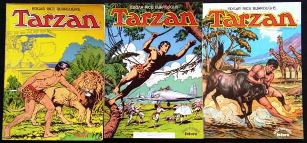 TARZAN (TIRAS DE HAL FOSTER E HOGARTH) N° 1 AO 6 - COMPLETO