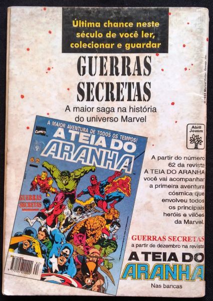 HOMEM-ARANHA 2099 n° 016 - E a estréia de Hulk 2099