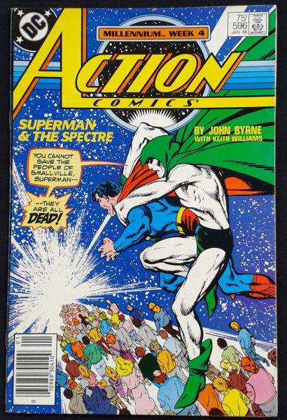 ACTION COMICS N° 576,594,596