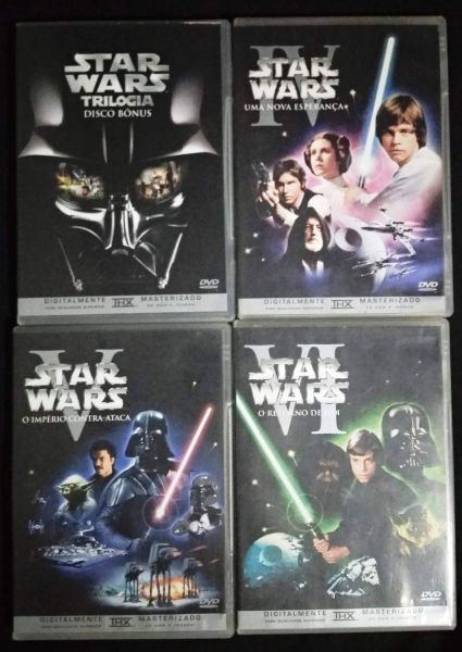 STAR WARS TRILOGIA - EPISODIO IV,V E VI + DISCO BÔNUS