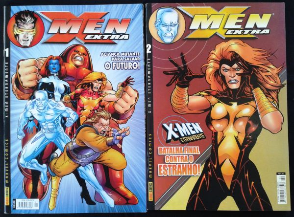 X-MEN EXTRA N° 1 AO 2 - ARCO X-MEN ETERNAMENTE COMPLETO