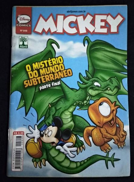 MICKEY N° 848 - O Mistério do mundo subterrâneo