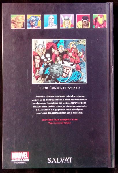 GRAPHIC NOVELS MARVEL CLÁSSICOS N° 02 - THOR CONTOS DE ASGARD