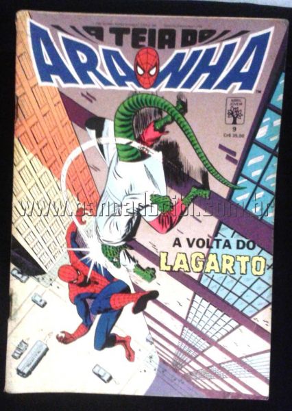 A TEIA DO ARANHA n° 009 - A VOLTA DO LAGARTO