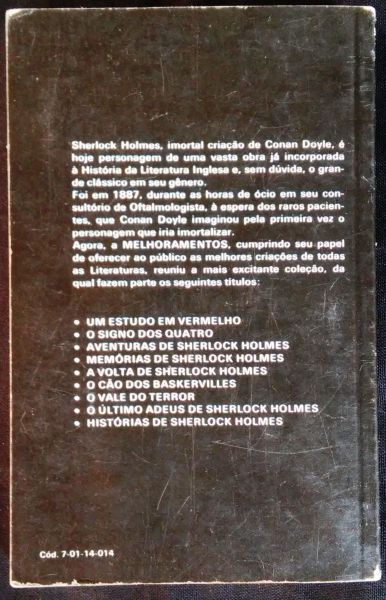 MEMÓRIAS DE SHERLOCK HOLMES (POCKET)