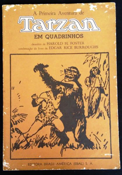 A PRIMEIRA AVENTURA DE TARZAN EM QUADRINHOS