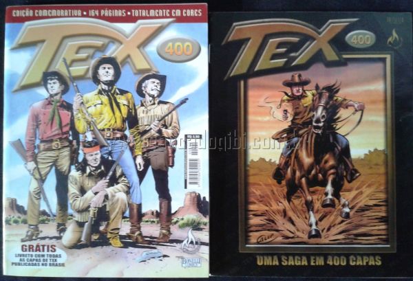 TEX (MYTHOS) N° 400 + Livreto com 400 Capas