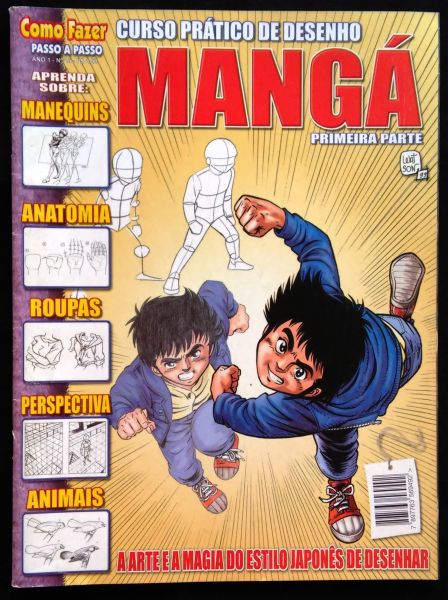 CURSO PRATICO DE DESENHO - MANGÁ PRIMEIRA PARTE