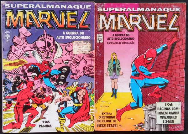 SUPERALMANAQUE MARVEL N° 6 e 7 - A Guerra do Alto Evolucionário