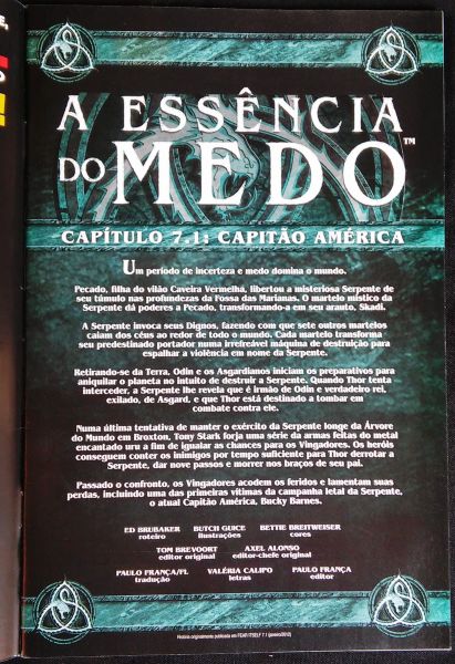 A ESSÊNCIA DO MEDO N° 08