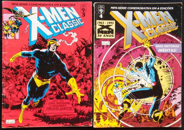 X-MEN CLASSIC n° 01 ao 04 - COMPLETO