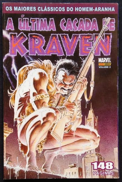 OS MAIORES CLÁSSICOS DO HOMEM-ARANHA n° 02 - A ULTIMA CAÇADA DE KRAVEN