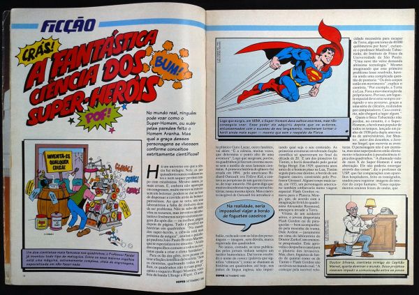 SUPERINTERESSANTE N° 72 - A FANTÁSTICA CIÊNCIA DOS SUPER-HEROIS
