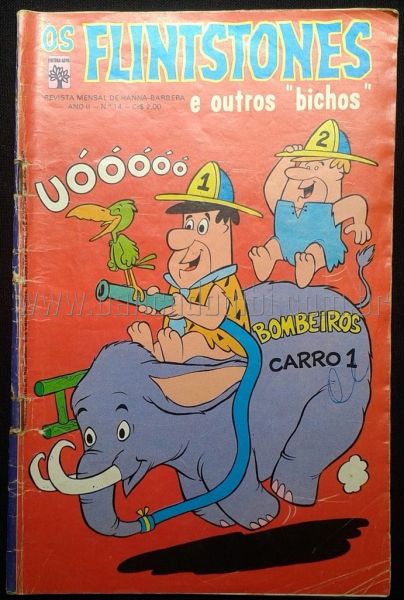 OS FLINTSTONES E OUTROS BICHOS N° 014 - Abril