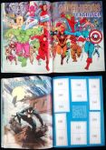 ALBUM SUPER-HERÓIS MARVEL LIVRO ILUSTRADO