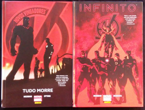 NOVOS VINGADORES N° 1 AO 4 - COMPLETO