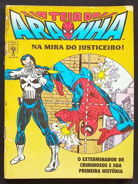 A TEIA DO ARANHA n° 025 - NA MIRA DO JUSTICEIRO!