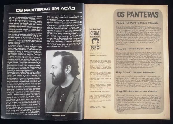 OS PANTERAS - GIBI ESPECIAL N° 5