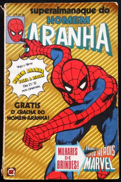 SUPERALMANAQUE DO HOMEM-ARANHA n° 01