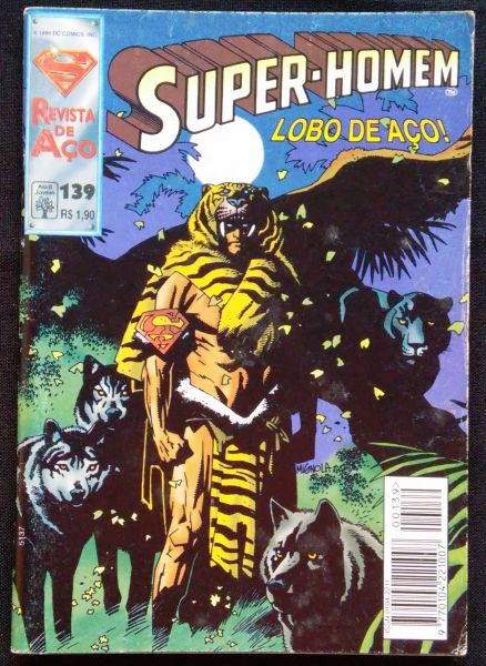 SUPER-HOMEM 1° SÉRIE n° 139 - Lobo de Aço!