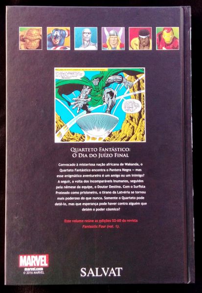 GRAPHIC NOVELS MARVEL CLÁSSICOS N° 05 - QUARTETO FANTASTICO