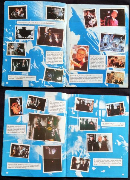 ALBUM LIVRO ILUSTRADO BATMAN O FILME 1989