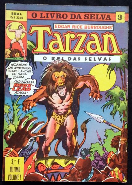 TARZAN O REI DAS SELVAS - O LIVRO DA SELVA n° 3