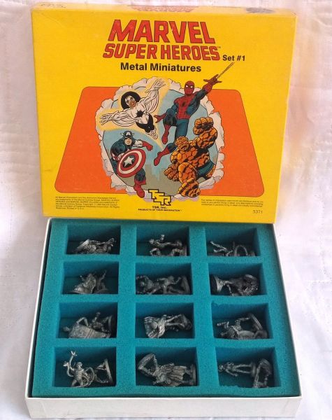 MARVEL SUPER HERORES -  Metal Miniatures (RARIDADE)