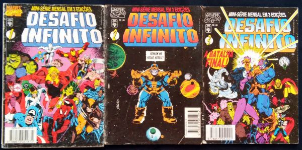 DESAFIO INFINITO n° 1 ao 3 - COMPLETO