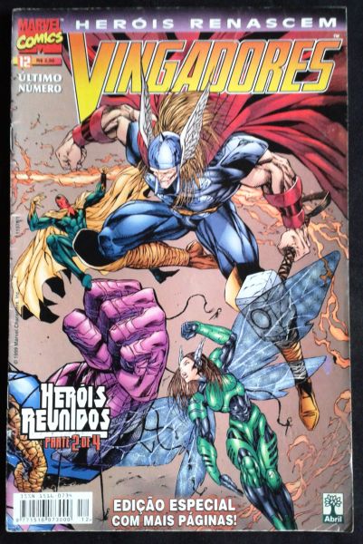 HEROIS RENASCEM - VINGADORES n° 012