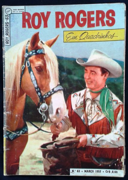 ROY ROGERS 1° SERIE N° 063 - MARÇO 1957