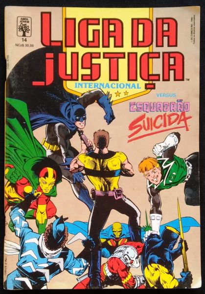 LIGA DA JUSTIÇA 1ª SÉRIE n° 14 - Versus Esquadão Suicida