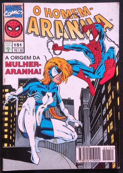 HOMEM-ARANHA n° 151 - A origem da Mulher-Aranha!