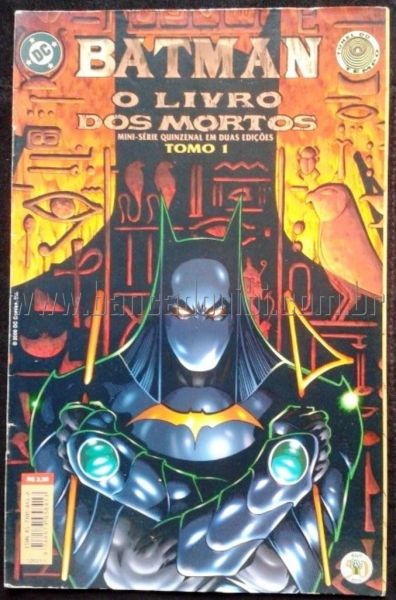 BATMAN - O LIVRO DOS MORTOS N° 1 E 2 - Completa