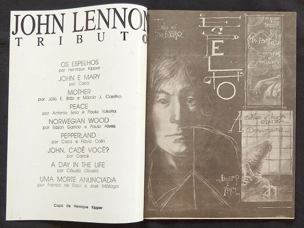 GRAPHIC ROCK n° 01 - JOHN LENNON TRIBUTO