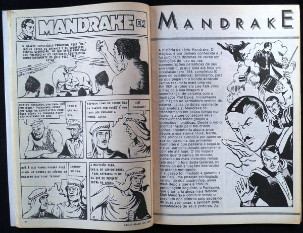 GIBI DE OURO N° 02 - MANDRAKE MAGAZINE N° 1 (SEM CONTRACAPA)