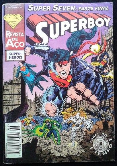 SUPERBOY 1° SÉRIE N° 05 E 06 - SUPER SEVEN