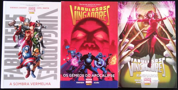 FABULOSOS VINGADORES N° 1 AO 5 - COMPLETO