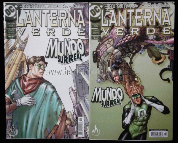 LANTERNA VERDE - Mundo Surreal n° 1 e 2 - Completa